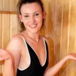 She was kicked out of a sauna because her swimwear was deemed 'too sexy'
