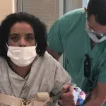 A spider bite on the buttocks costs this woman a leg.