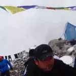 Terrifying Moment a Mount Everest Base Camp Is Hit by an Avalanche Out of Nowhere