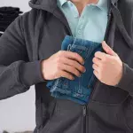 A thief claiming to be suffering from the coronavirus bit two security guards in this French city