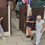 Woman strikes X-Rated pose for Google Maps Street View