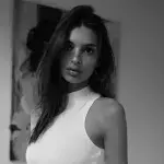 Emily Ratajkowski Shows Off Her Figure In A (Very) Tight, White Outfit