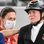 Coach caught abusing horse during Olympic showjumping event