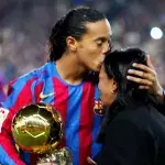 Ronaldinho and mum