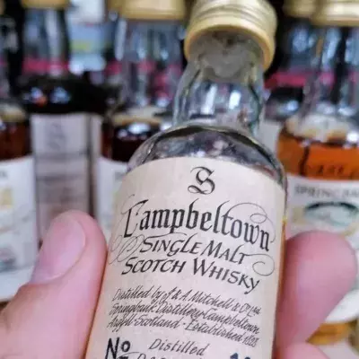 50ml Scotch whisky sells for a record £6,440