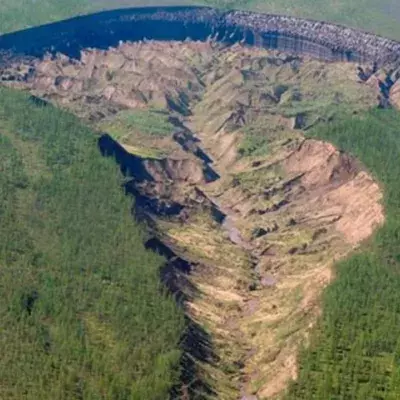 Batagaïka crater