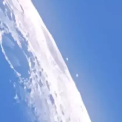 Man captures strange video of UFO's landing on the moon