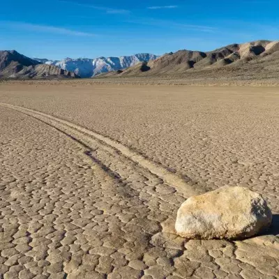 These rocks look like they've moved on their own!