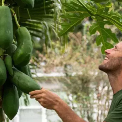 This American Decided To Grow And Forage All Of His Own Food