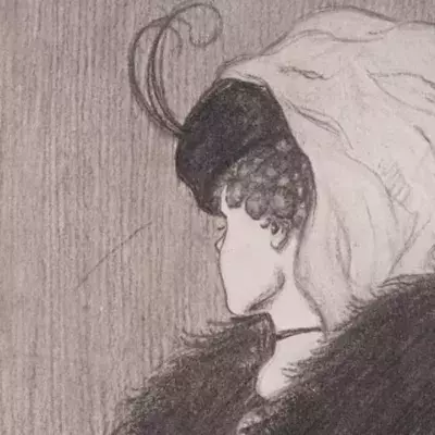 Cartoonist William Ely Hill