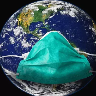 corona world mask