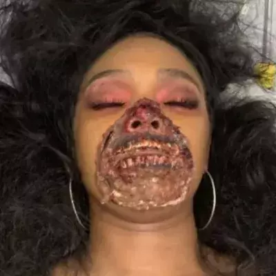 A Dancer In Zombie Makeup Ends Up In Hospital