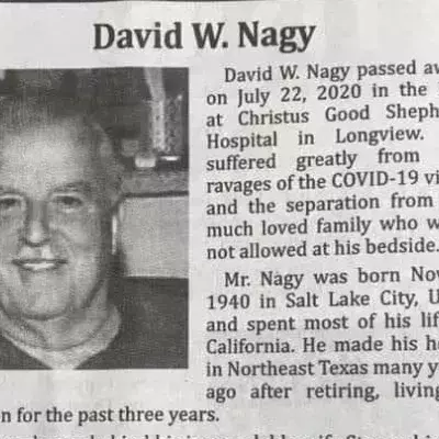 David Nagy Obit