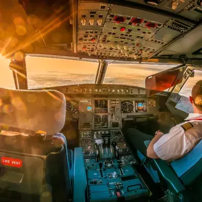 A Detail In This Photo Taken In A Cockpit Caused The Pilot To Be Sacked