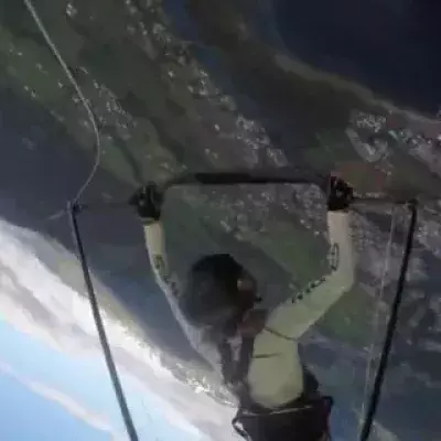 Hang gliding