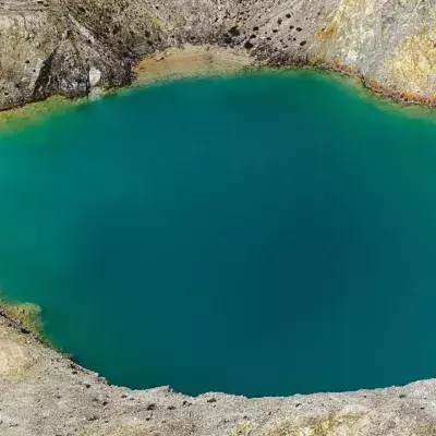 Lake Monte Neme in Galicia, Spain
