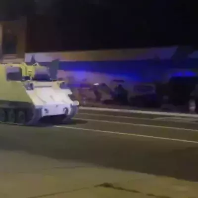 Lieutenant Joshua Phillip Yabut was found to be intoxicated on some unknown substances after he went on a mad rampage in a military tank