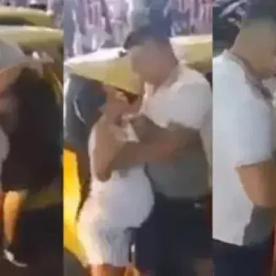 This pregnant Colombian woman caught her husband cheating on her!