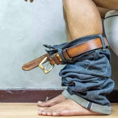 Spending more than this amount of time on the toilet could seriously harm you