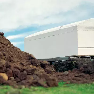 They found this coffin under a house... What they found inside made their blood run cold