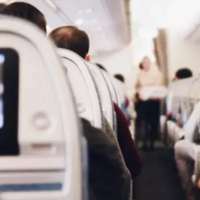 This is why you should never swap seats in an airplane