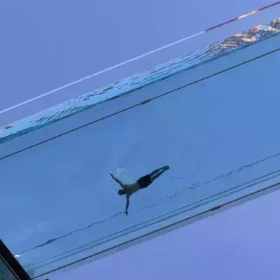 The world's first Sky Pool just opened in London
