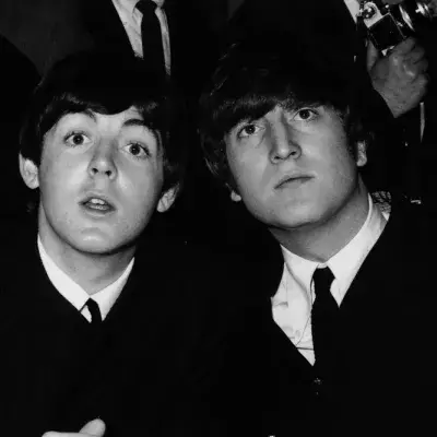 John Lennon and Paul McCartney