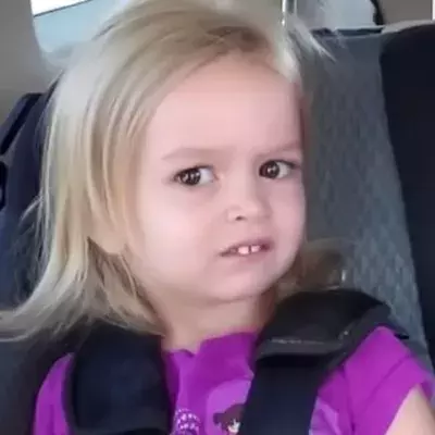 This is what the side-eyeing meme girl is up to now