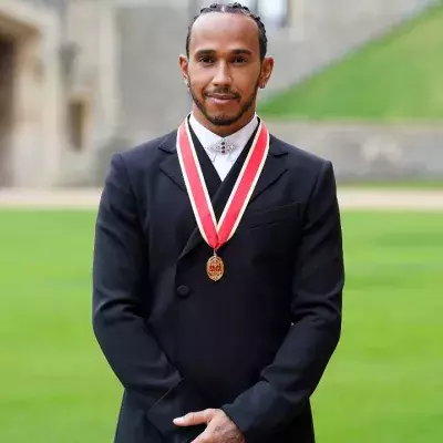 Windsor Castle: Knight in shining armour, Sir Lewis Hamilton