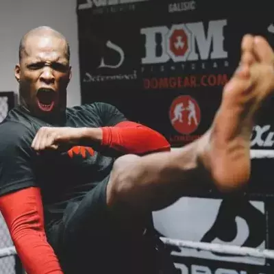 Michael Venom Page Is Back After Delivering An Incredible Flying-Knee KO To Richard Kiely 