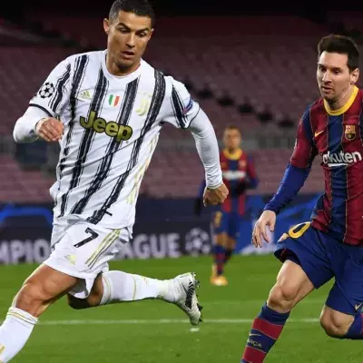 Ronaldo and Messi