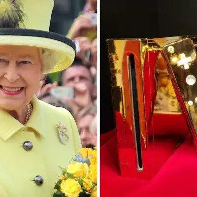 The Queen's gold-plated Wii is for sale on ebay