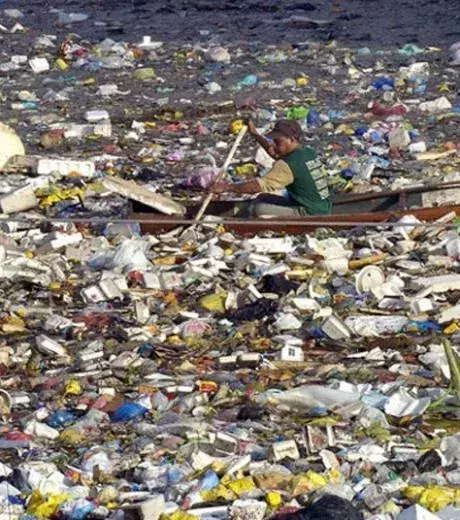 An ocean of plastic
