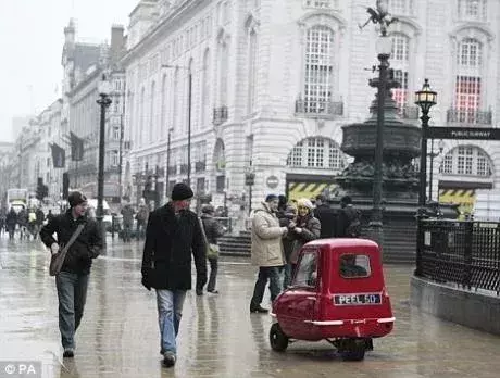 Beep - beep, coming through!
