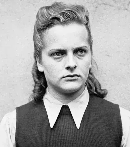 She cut prisoners’ breasts off and sent the most beautiful of them to the gas chambers. She was executed in 1945 for war crimes at the age of 22