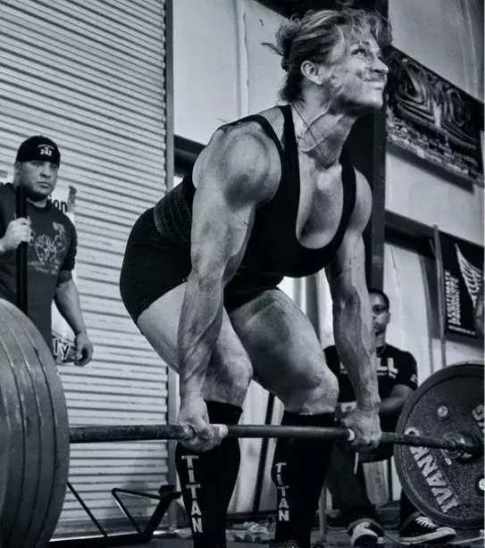 6. Jill Mills: Strongest woman in the world in 2001 and 2002.
