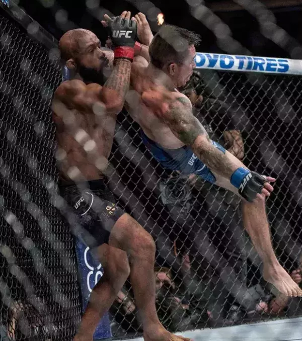 Submission of the year goes to Demetrious "Mighty Mouse" Johnson, as if there was any doubt.