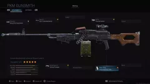 PKM - Bravo Light Machine Gun