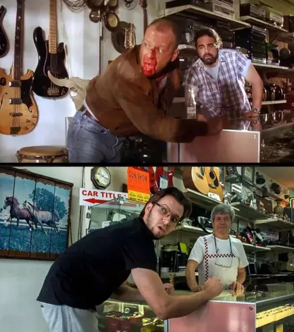 1994 - 2014. ‘Pulp Fiction’ in Canoga Park, California