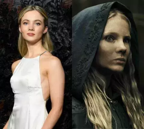 Freya Allan as Ciri (Cirilla Fiona Elen Riannon)